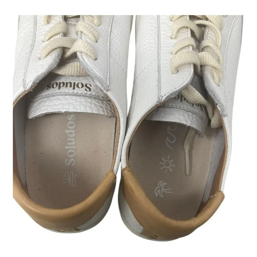 Soludos Sneakers Women's Size 6.5 Ibiza Classic White Leather